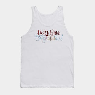 Congratulate Tank Top